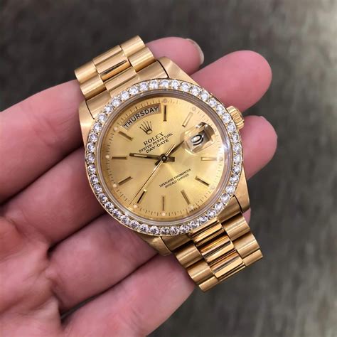 gold replica rolex|gold pre owned rolex.